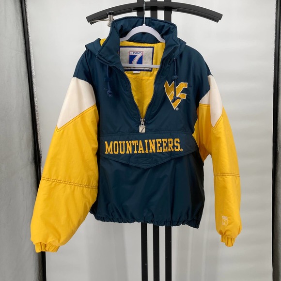 Vintage WVU Mountaineers Hooded Stadium Jacket - Picture 10 of 13